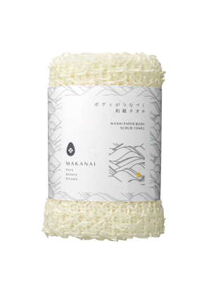 Makanai Cosmetics - Washi Paper Body Scrub Towel